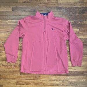 Contemporary Izod Quarter Zip Mock Turtleneck Sweater Used